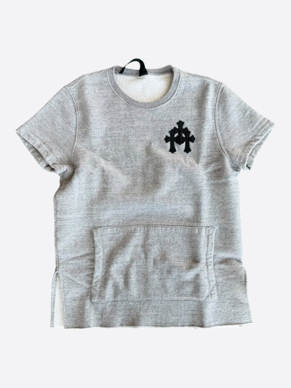 Chrome Hearts Grey & Black Triple Cross Patch T-Shirt
